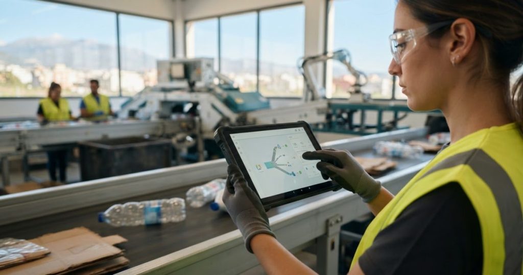 Andalucía digitaliza la gestión de residuos con un sistema que ya integra más de medio millón de operaciones
