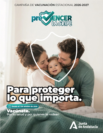 Junta de Andalucía · Refuerzo vacunación (gripe) — Popup 350×450