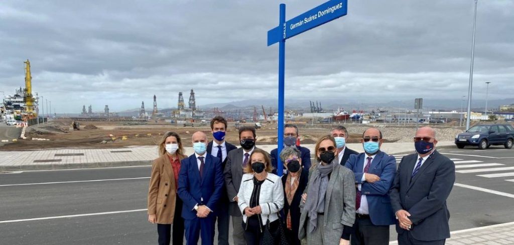 Germán Suárez cuenta con una calle en el Puerto de Las Palmas