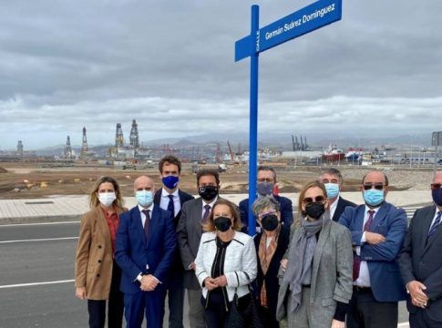 Germán Suárez cuenta con una calle en el Puerto de Las Palmas