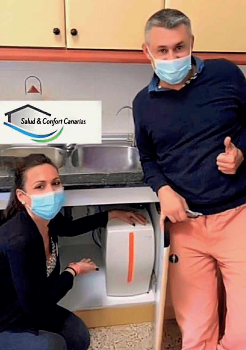Salud y Confort Canarias, el agua de mejor calidad a través de la ósmosis inversa