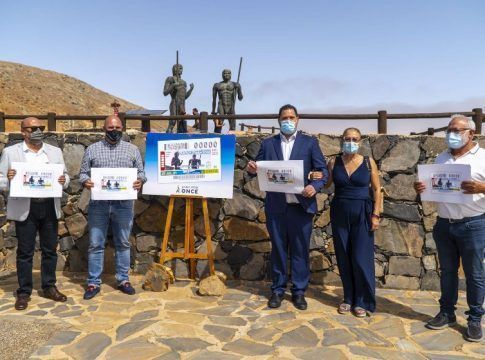 La ONCE presenta en el Mirador de Guise y Ayose el cupón dedicado al gentilicio ‘majorero’