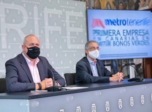 Metrotenerife, primera empresa en Canarias en emitir Bonos Verdes
