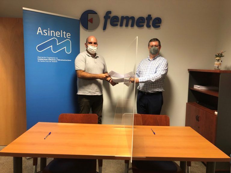 Asinelte y Cáritas firman un convenio de colaboración