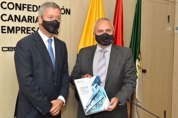 La Confederación Canaria de Empresarios presenta el Informe Anual de la Economía Canaria 2020