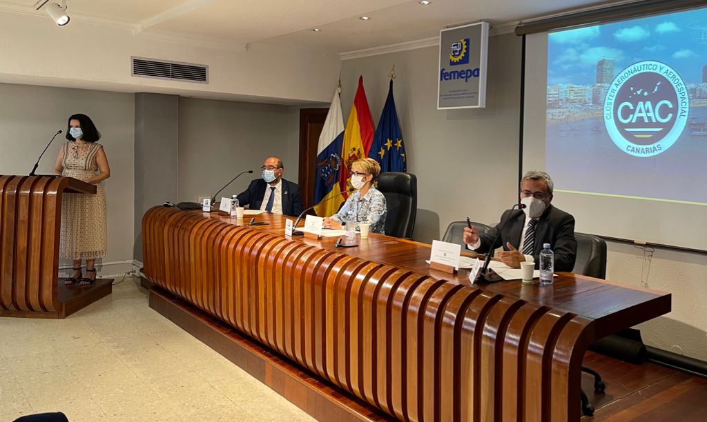 El Clúster Aeronáutico y Aeroespacial de Canarias despega con fuerza con el apoyo de instituciones públicas, civiles y militares