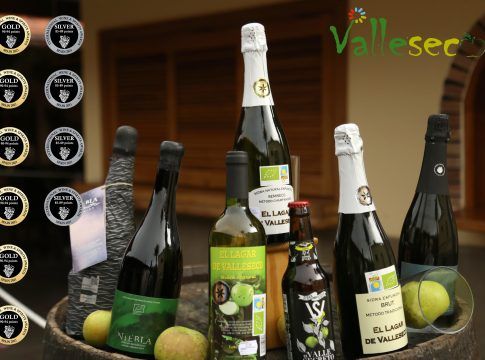 Reconocimiento internacional a las sidras de Valleseco en Wine & Spirits Awards