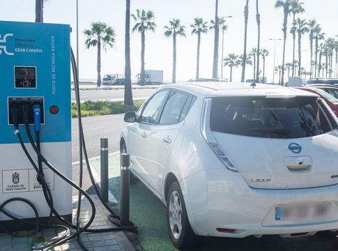 La red de puntos de recarga de vehículos eléctricos de Gran Canaria registra un consumo de 68.446 kWh en lo que va de año