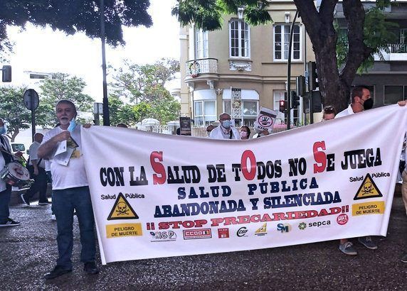 CSIF exige un acuerdo con los Inspectores de Salud Pública con la implicación directa del Presidente del Gobierno de Canarias