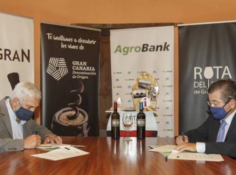 CaixaBank y la D.O. Gran Canaria suscriben un acuerdo de colaboración para impulsar la actividad vitivinícola en la isla
