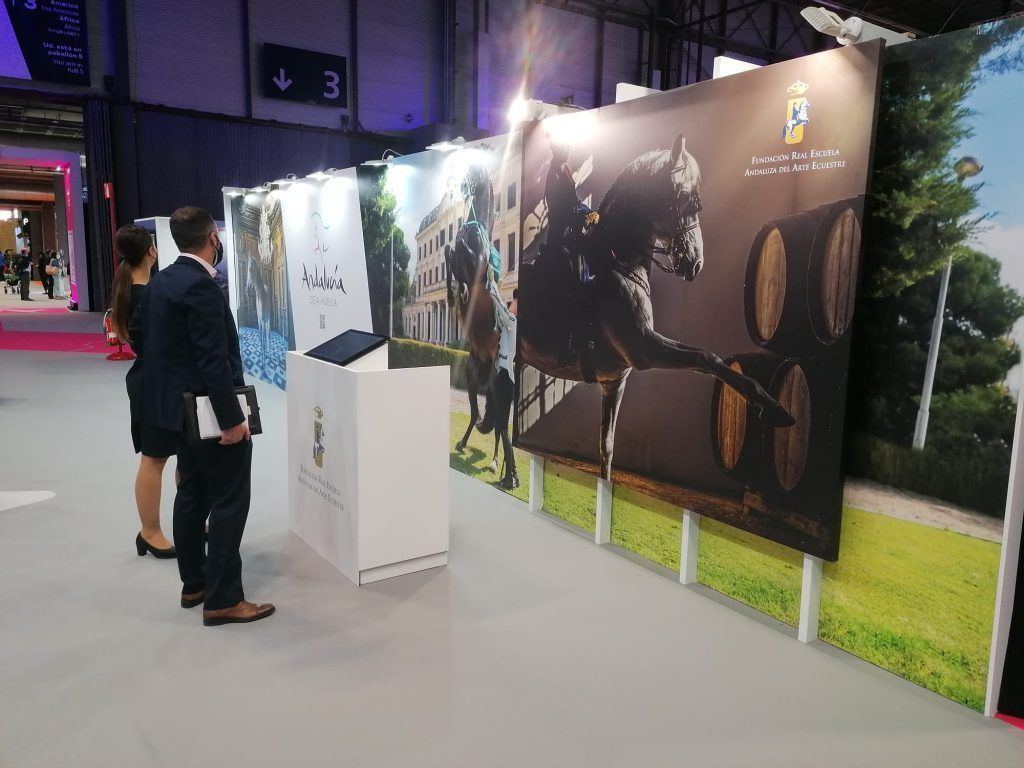 Andalucía presume del caballo Andaluzen FITUR 2021