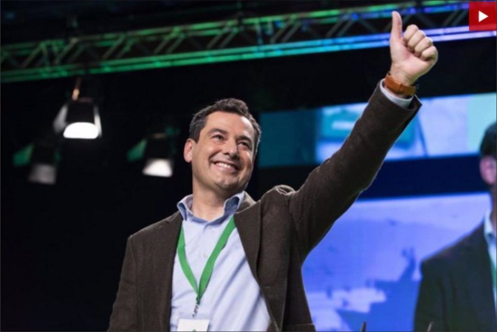Moreno defiende una "Andalucía sin límites" que, con alianza de los andaluces, puede liderar