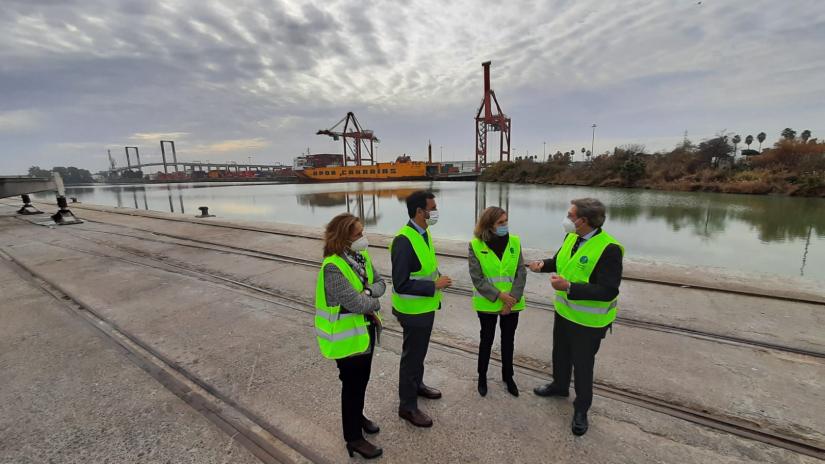 Junta de Andalucía y Puerto de Sevilla estudian las necesidades formativas para el sector logístico