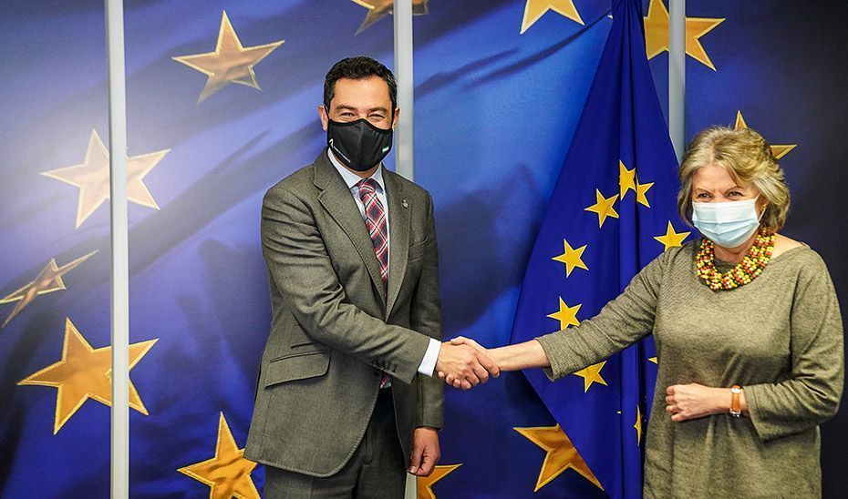 Moreno defiende en Bruselas mayor participación de las comunidades autónomas en los fondos europeos