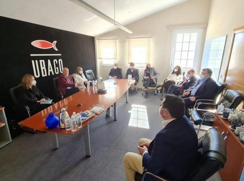 Javier Imbroda visita las instalaciones de Ubago Group Mare