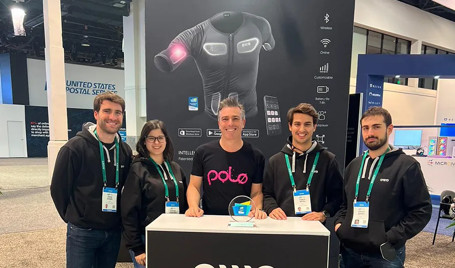 La startup andaluza OWO y su chaqueta de realidad virtual despiertan el interés del ejército de EEUU
