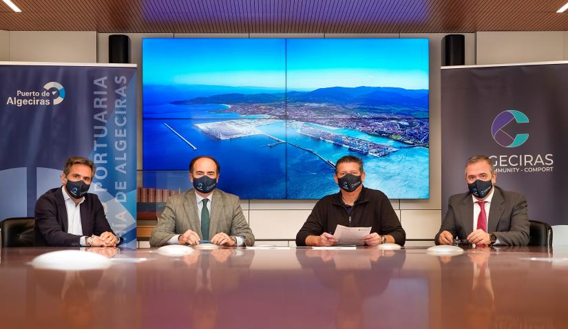 La Autoridad Portuaria Bahía de Algeciras y Comport renuevan convenio