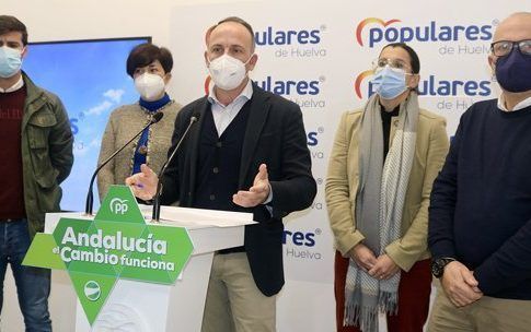 El PP de Huelva pide al PSOE que apoye la revisión del Plan de la Corona Norte en el Parlamento