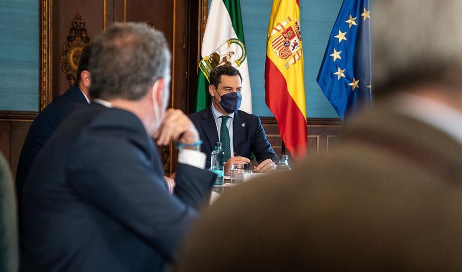 El Gobierno andaluz constituirá una mesa con empresarios y sindicatos para la gestión de fondos europeos￼