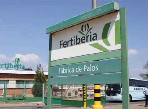 Fertiberia trabaja en el cero impacto ambiental de su planta de fabricación de fertilizantes de Huelva