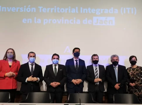 Marín firma la resolución para iniciar cuatro proyectos de la ITI de Jaén con seis millones de inversión￼