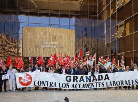 Granada, la única provincia andaluza donde bajan los accidentes laborales desde 2018, según UGT
