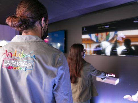 El pabellón de Andalucía en FITUR, un espacio inteligente capaz de captar las emociones del visitante