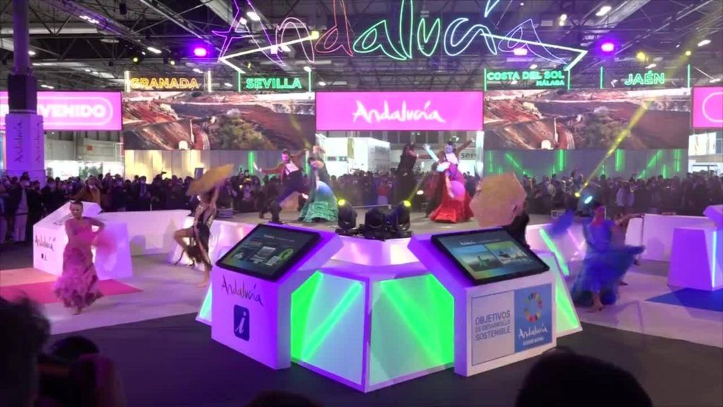 Los niños protagonizan el fin de semana en el pabellón de Andalucía de FITUR