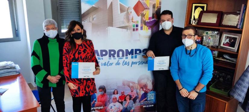 Los trabajadores de Software Delsol donan más de 1.200 euros para la promoción de capacidades de personas con discapacidad intelectual