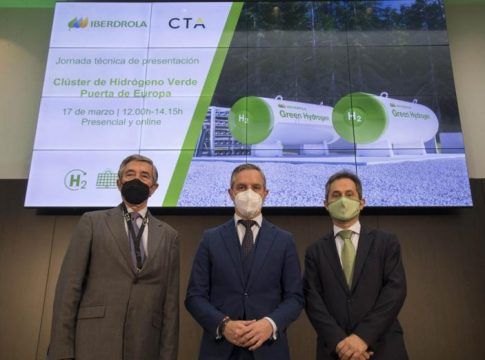 Más de 300 asistentes en la jornada técnica del nuevo clúster de hidrógeno verde Puerta de Europa organizada por Iberdrola y CTA