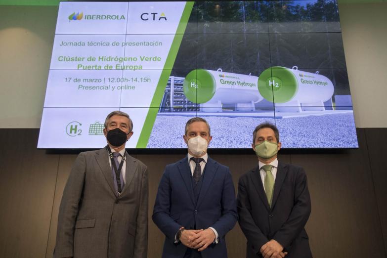 Más de 300 asistentes en la jornada técnica del nuevo clúster de hidrógeno verde Puerta de Europa organizada por Iberdrola y CTA