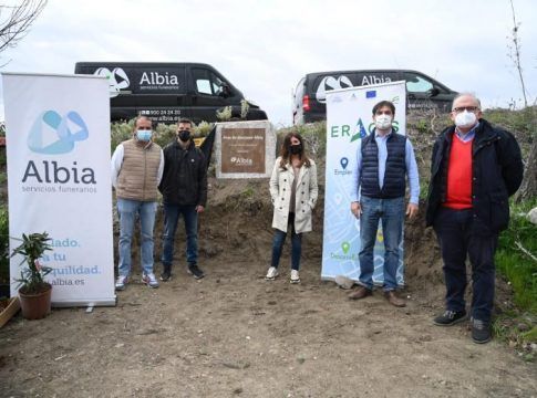 Grupo Albia planta su primer ‘Bosque Albia’ en Andalucía con la reforestación de la Vía Verde de Linares