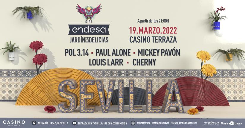 La Gira Endesa – Jardín De Las Delicias llega a Sevilla el 19 de marzo para ofrecer una experiencia única en la que la música en español será protagonista