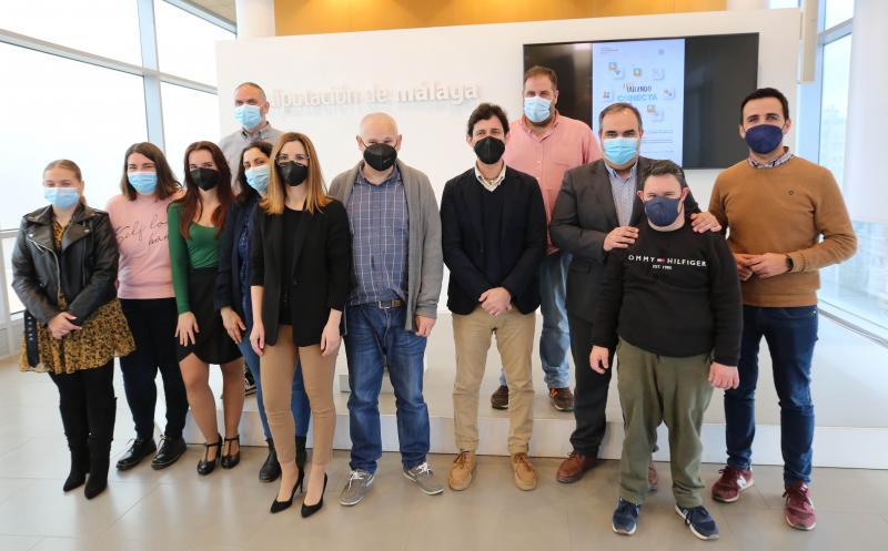 La Diputación de Málaga impulsa un proyecto de voluntariado para personas en riesgo de exclusión social en zonas rurales de la provincia