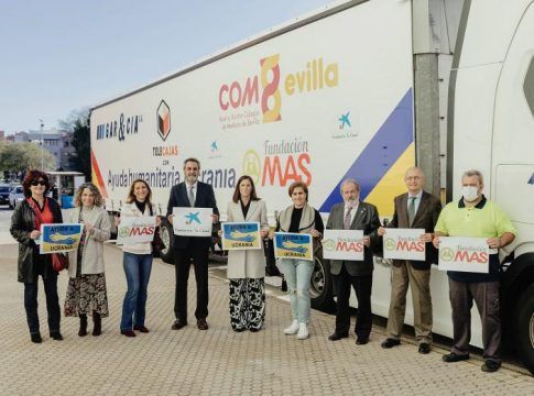 Fundación MAS y Colegio Oficial de Médicos de Sevilla envían un camión con 25.000 kilos de ayuda para Ucrania