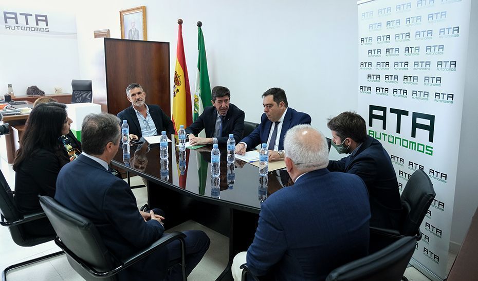 Marín destaca que las medidas fiscales y el diálogo con el sector han situado a Andalucía como líder en trabajadores autónomos