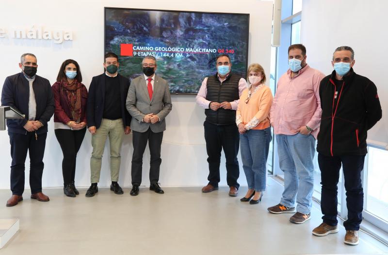 La Diputación creará el Camino Geológico Malacitano, que recorrerá 144 kilómetros a través de diez municipios