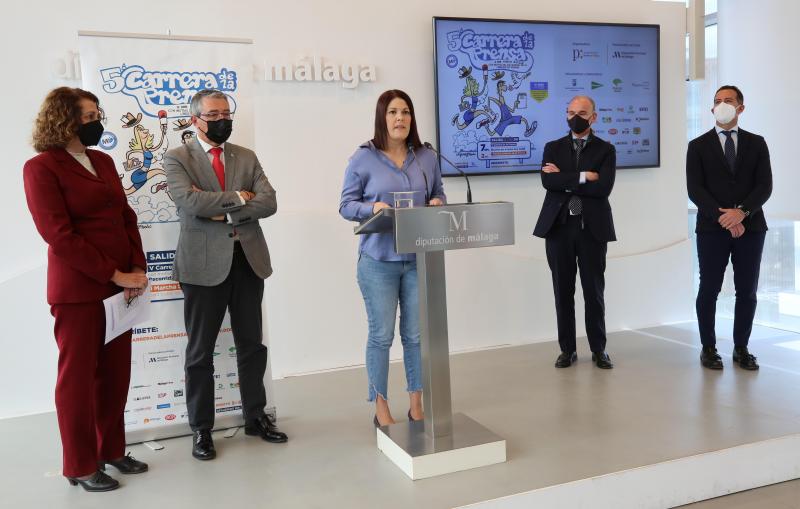 La Carrera de la Prensa, que cuenta con el apoyo de la Diputación, se centra este año en la invasión de Ucrania y en los atropellos contra la libertad de información