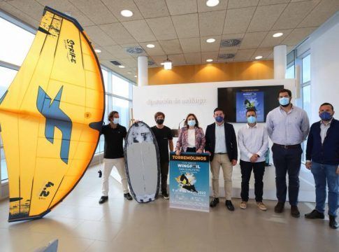 La Diputación de Málaga impulsa la primera prueba de clasificación para el Mundial de Wingfoil