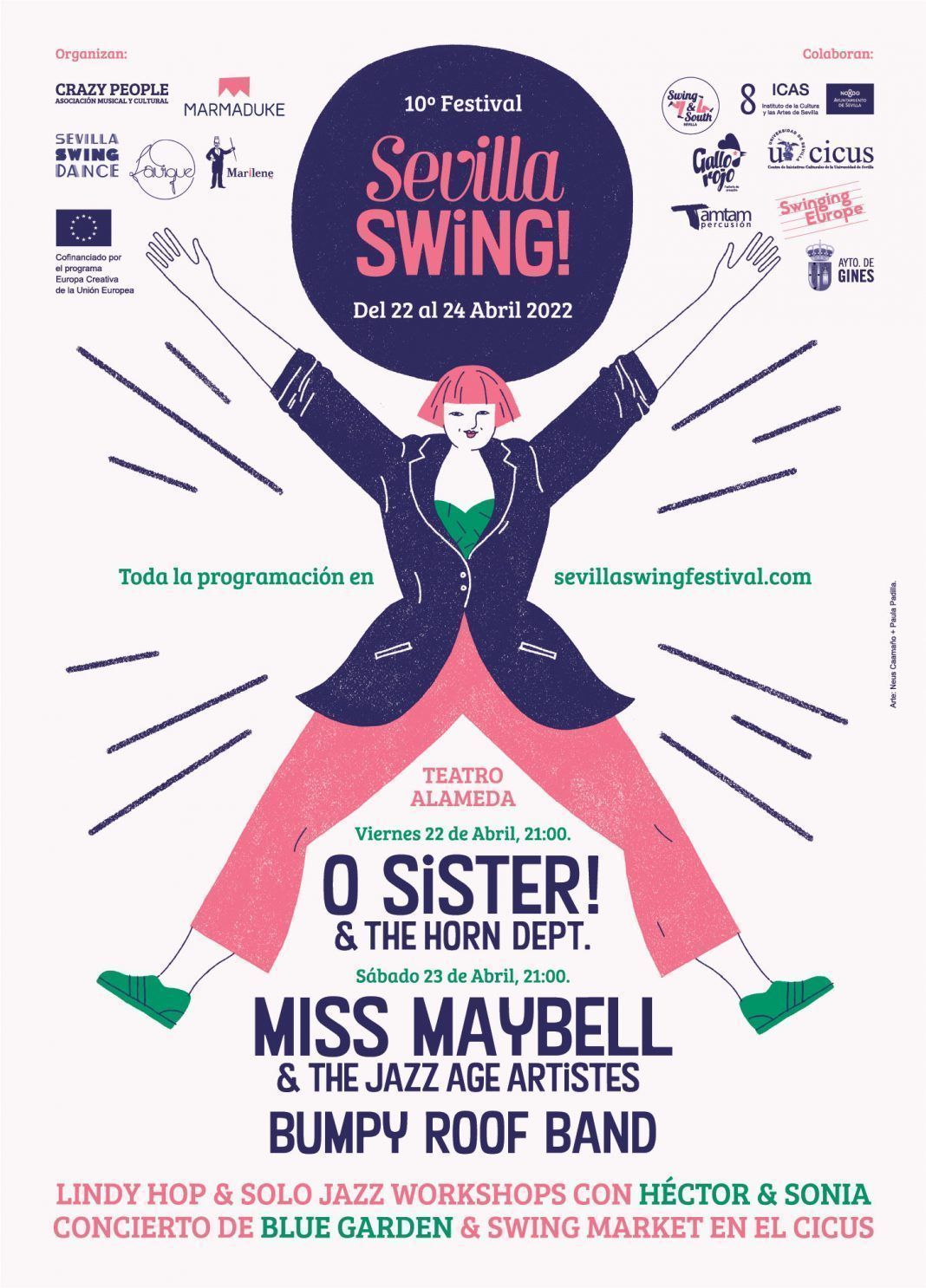 El décimo aniversario del festival Sevilla Swing! Arranca mañana con las entradas agotadas para todos los conciertos del Teatro Alameda