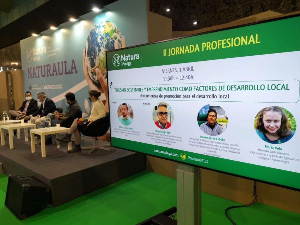 La Diputación lleva sus proyectos Sabor a Málaga y Málaga Viva a la nueva edición de la Feria de Vida Saludable y Sostenible Natura