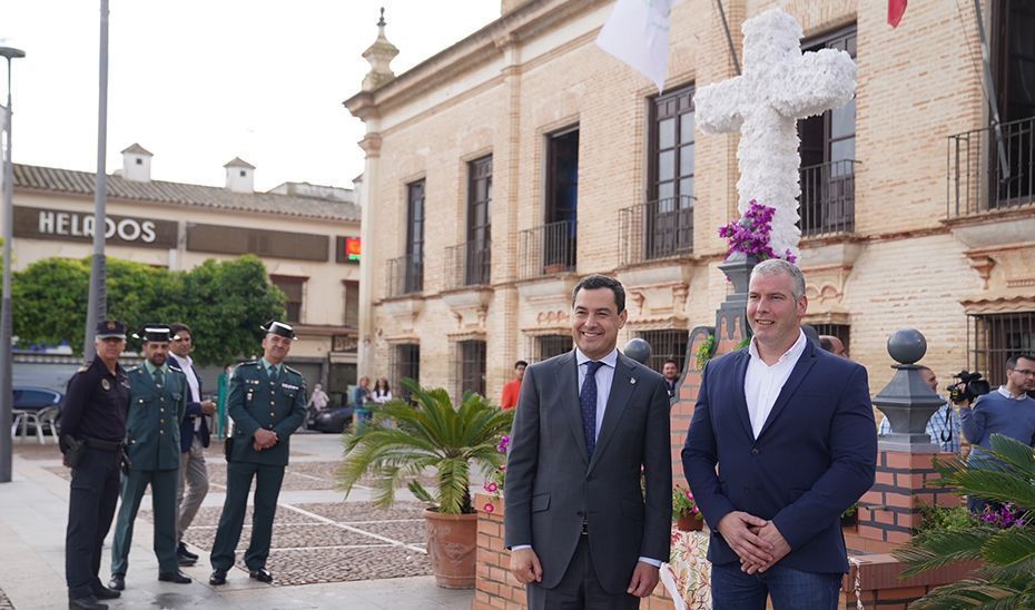Moreno destaca el papel clave de la Andalucía del interior, de la que sale "lo mejor de nuestra tierra y nuestra seña de identidad"