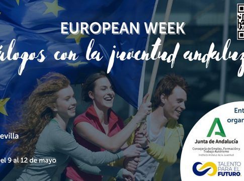 Esta semana se celebra European Week con 8 mesas de diálogo con la juventud andaluza