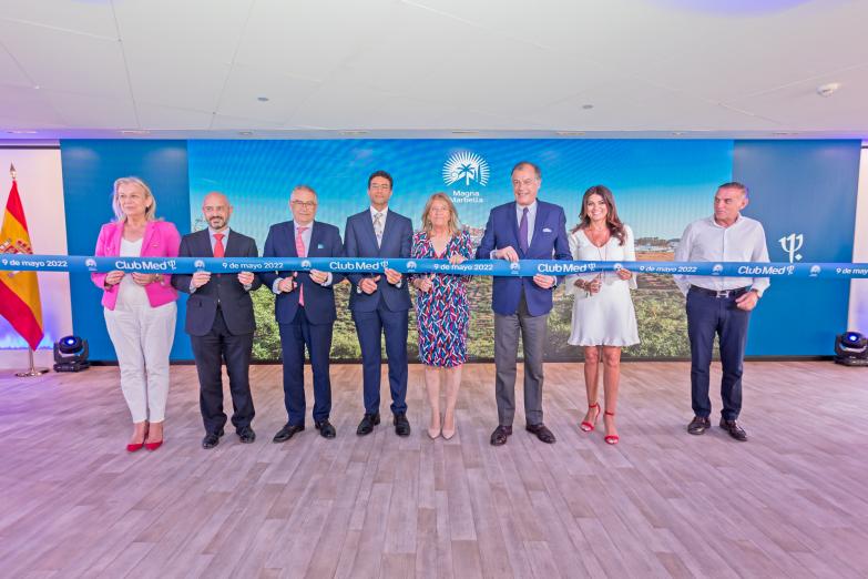 Club Med celebra en Marbella la preapertura de su resort todo incluido simbolizando así su regreso a España