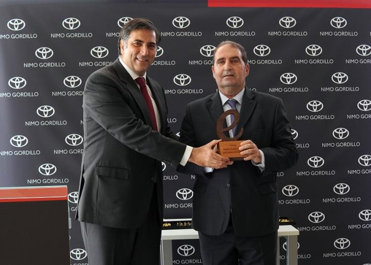 Toyota España reconoce a Toyota Nimo Gordillo como uno de los mejores concesionarios de España por su calidad en el servicio al cliente