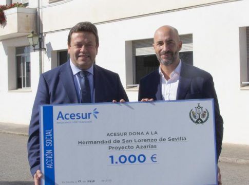 Acesur colabora con el Proyecto Azarías para ayudar a jóvenes estudiantes del Polígono Sur