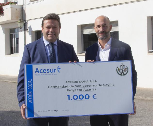 Acesur colabora con el Proyecto Azarías para ayudar a jóvenes estudiantes del Polígono Sur