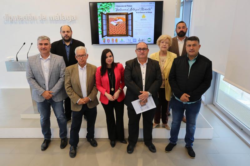 Sabor a Málaga colabora en el primer concurso de pintura dedicado al moscatel de la Axarquía