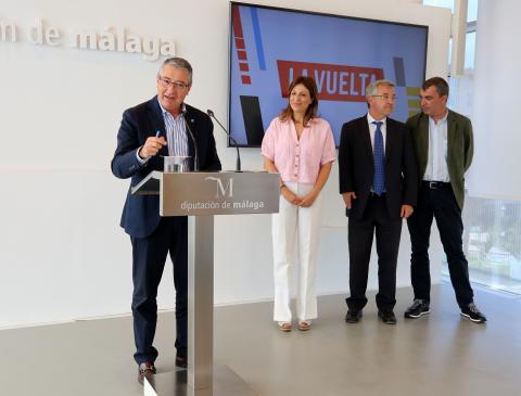 Salado presenta un recorrido de La Vuelta que “toca el corazón de los malagueños” con una etapa con final en Sierra Bermeja