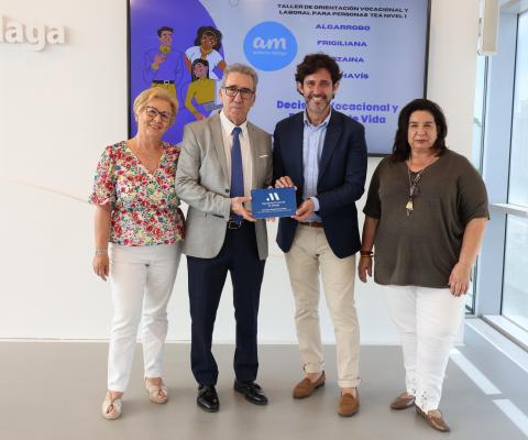 La asociación Autismo Málaga impartirá talleres de orientación vocacional y laboral para jóvenes con TEA en la provincia